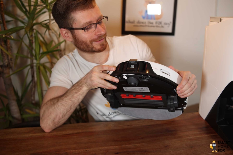 Передняя часть Roborock S8+, включая Reactive 3D